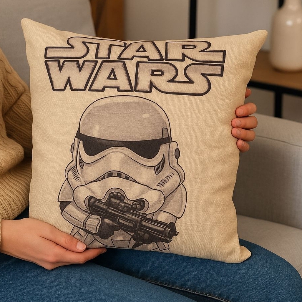 💓 New 17" Star Wars STORMTROOPER Decorative Pillow Case Cover